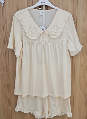 都市丽人睡衣LH49A4LH46C2凉感无尘棉姐妹款短袖短裤睡裙家居服