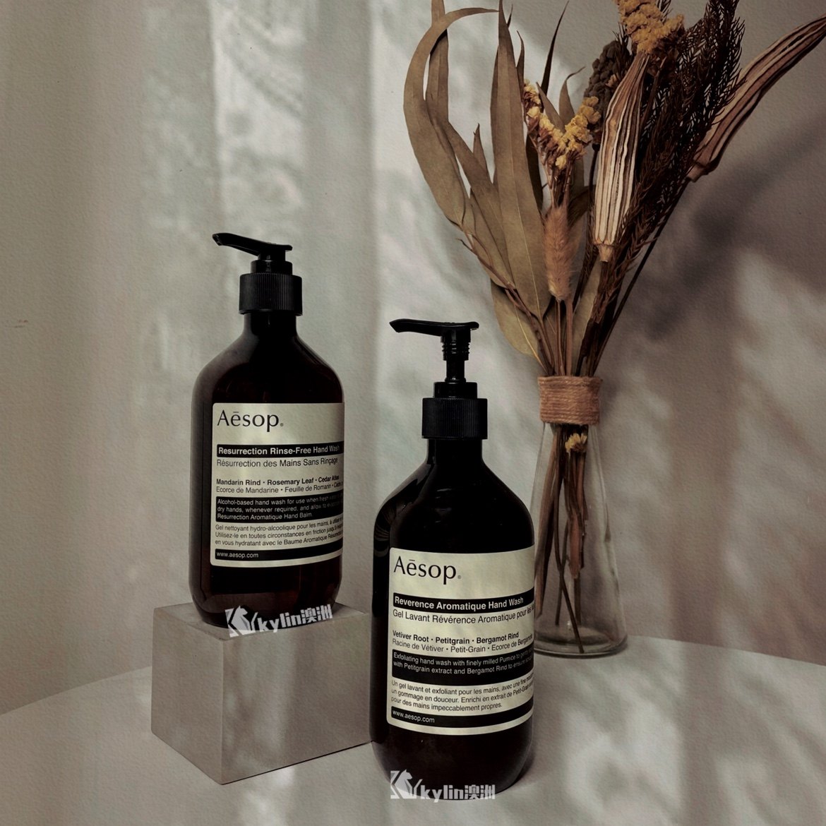 澳洲 aesop 伊索 尊尚磨砂 赋活芳香洗手液 手部洁净露500ml