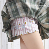 直筒防狼打底裤 薄款 可外穿JK百褶A字裙防走光哈士奇 夏季 花色短裤