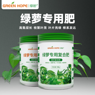 绿萝肥料专用肥营养液通用复合肥颗粒大叶吊兰盆栽室内家用花肥