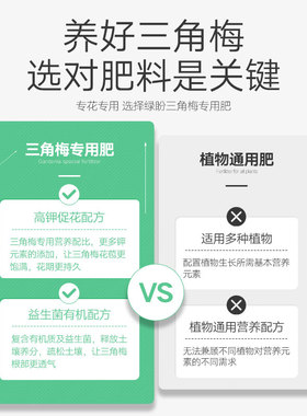 三角梅专用肥开花肥料家用花肥催促花复合肥营养液磷酸二氢钾养花