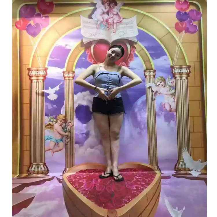 商场3D墙纸复古怀旧个性时尚发廊沙龙美发店装饰背景墙壁纸壁画