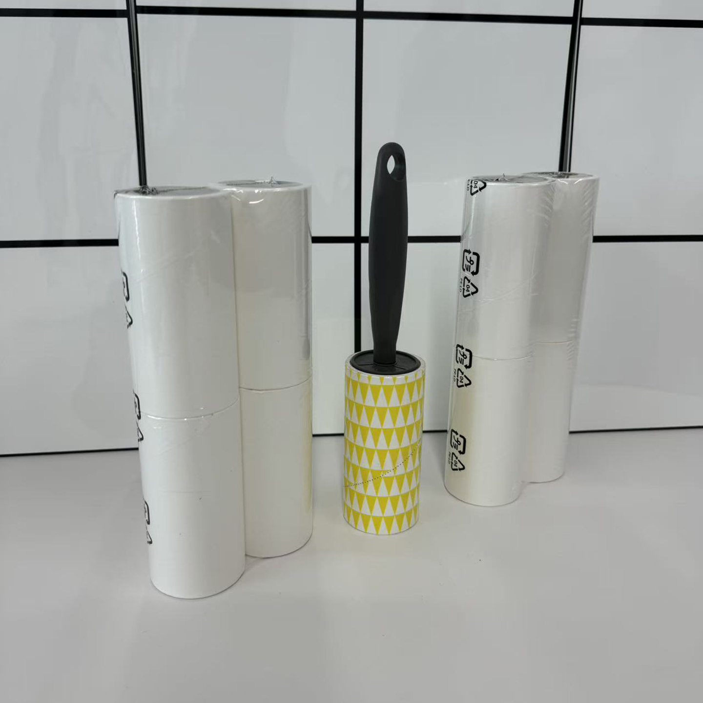 甄嘉宜粘毛家用可撕式滚筒替换装