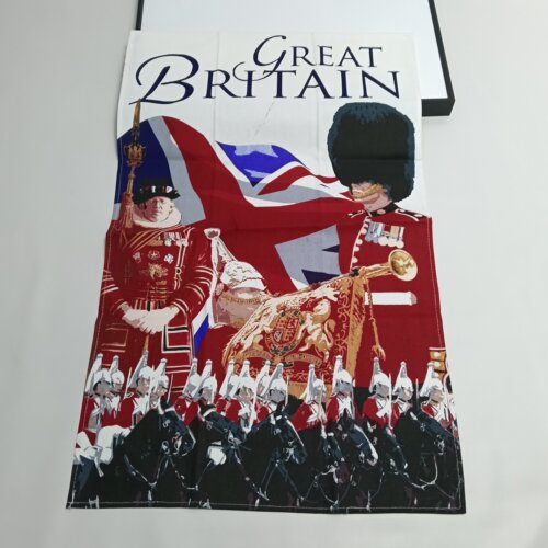 [挂布]tea towel茶巾纯棉Great Britain 英国皇家卫队