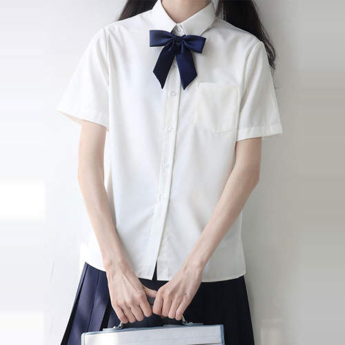 jk短袖衬衫妙氏日系百搭夏学院风