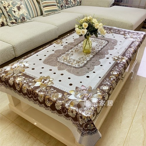 防水防油PVC塑料茶几桌布喜庆