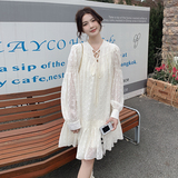 26春款法式蕾丝连衣裙2D152-508-P120K178，女装连衣裙，2D152