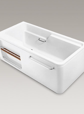 科勒卫浴 浴缸希尔维独立式1.3m亚克力成人浴 K-99013T-0样品特价