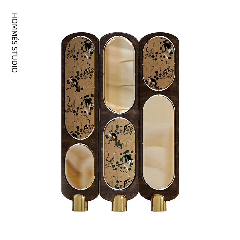 Hommes猴子屏风隔断复古设计师