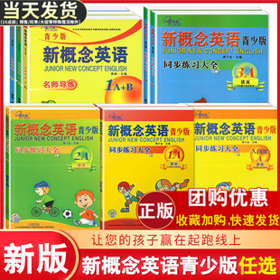 B语法强化拓展阅读活页可撕下 B测试卷阶段巩固练习册1A 子金传媒新概念英语青少版 3B名师导练A 同步练习大全入门级A