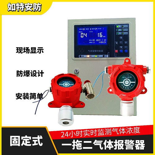 二氧化硫SO2气体报警器 有毒气体浓度检测仪 工业气体泄漏探测器