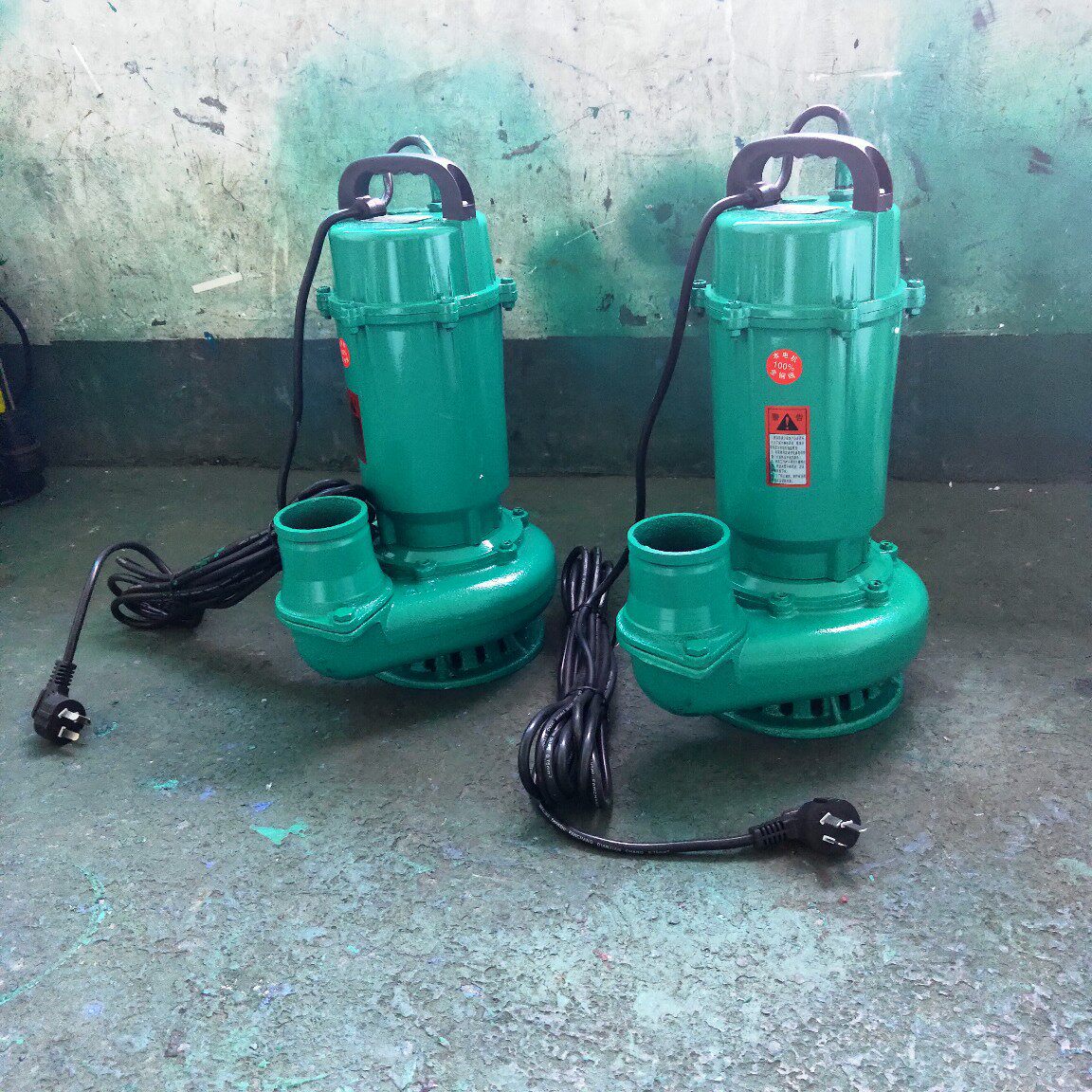 8单相潜水电泵大流量220v380v农用潜水泵1.