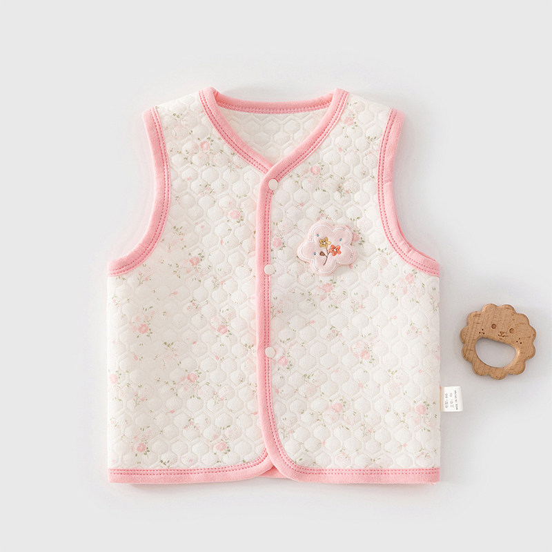 婴儿马甲秋冬夹棉儿童保暖背心a类纯棉新生幼儿宝宝小马夹女坎肩,童装/婴儿装/亲子装,马甲,淘宝优惠券,粉丝福利购,淘宝优惠卷