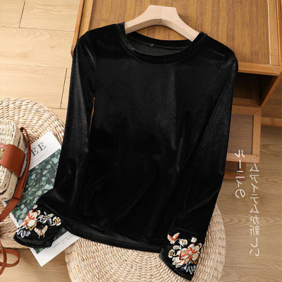 新款高通勤风蕾丝衫/雪纺衫