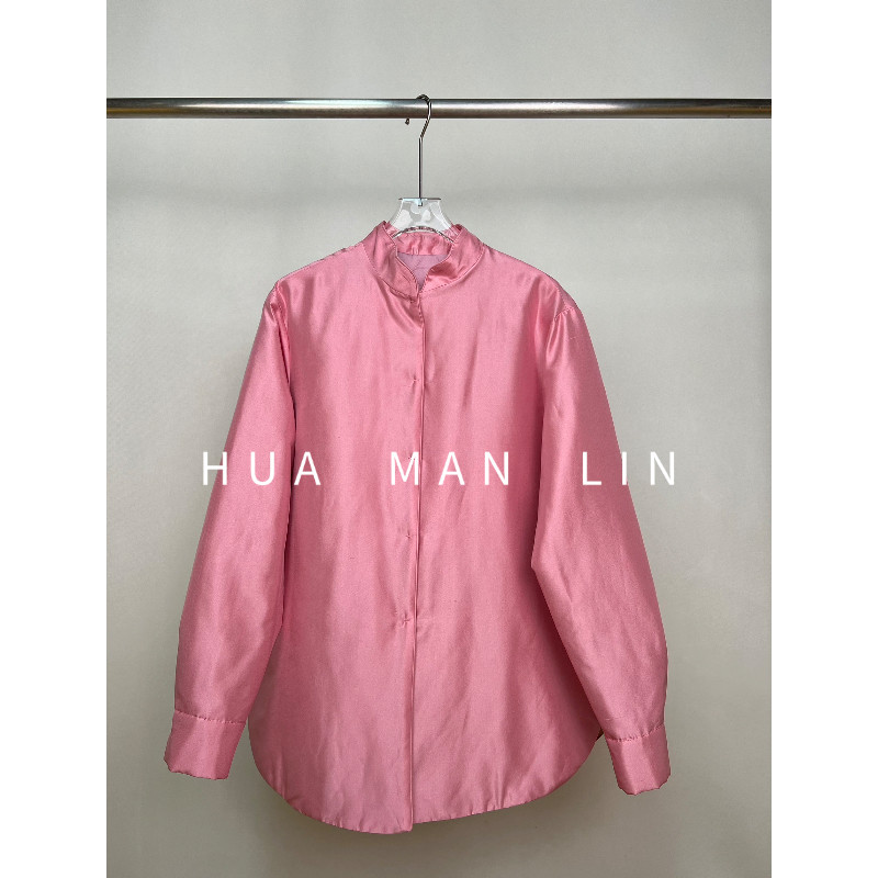 【花满林】立领正门襟双宫真丝桑蚕丝加厚上衣33073