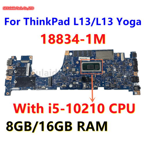 联想ThinkPad L13 Yoga S2 5th Gen 6主板1011代CPU18834 19837-1