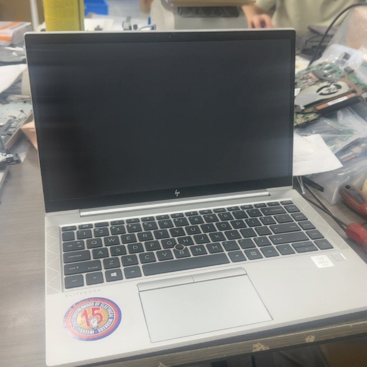 适合惠普840 g7 屏幕总成 上半部份 散热器 小板 触摸板 c壳