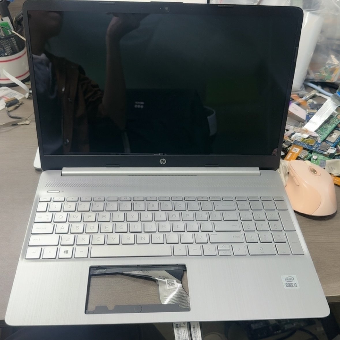 适用HP 15-EF DY 15s-EQ FQ Q222  Q230 C壳键盘 c壳 屏幕总成