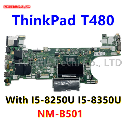 Thinkpad T480主板 NM-B501 I5-8250/8350 I7-8550/8650 CPU 集成