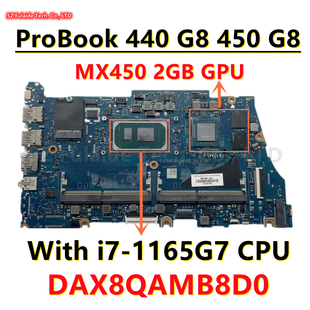 450 G8主板DAX8QAMB8D0 集成 440 独立 CPU Probook