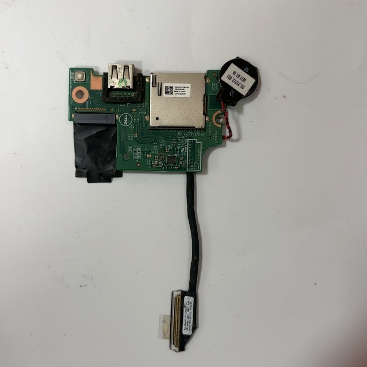 DELL戴尔 Inspiron 7370 7373 7380 开关板 USB SD卡小板 16B10-1