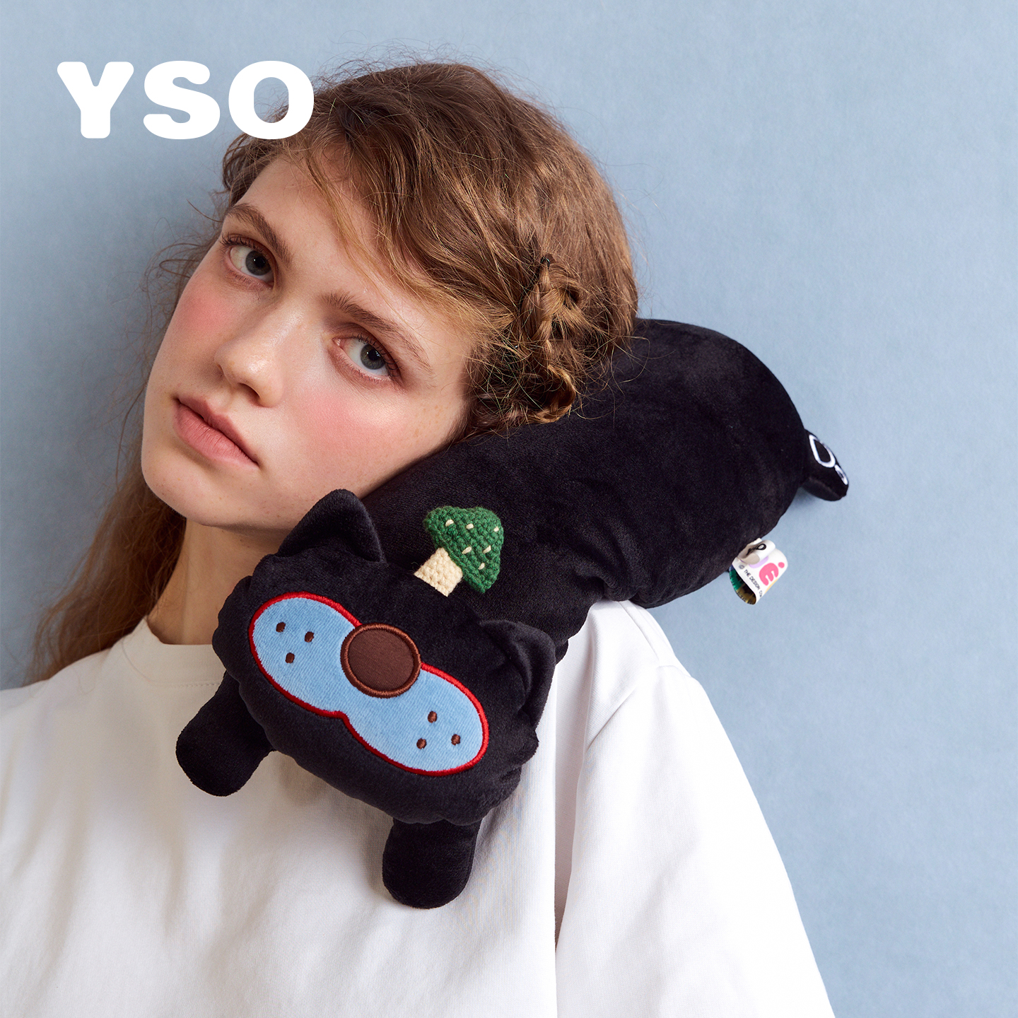 【酷猫系列周边】午睡枕打工人办公室必备午休神器趴睡枕上班族