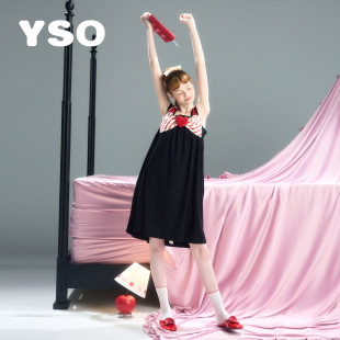 新款 吊带睡裙女夏季 蝴蝶结甜美舒适可外穿家居服B 礼物系列 yso