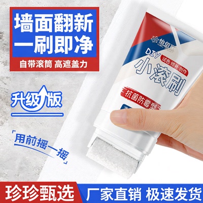 【下单立减五十】怡佰丽滚筒漆小滚刷补墙环保膏脏污遮盖旧墙翻新
