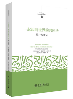 一起迈向世界的共同法：统一与多元 法律今典译丛 北京大学旗舰店正版