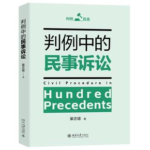 判例中的民事诉讼 巢志雄 民事诉讼法学研究 民事纠纷行政处理 民刑交叉案件受理标准 效力判定方法 诉讼标的 北京大学旗舰店正版
