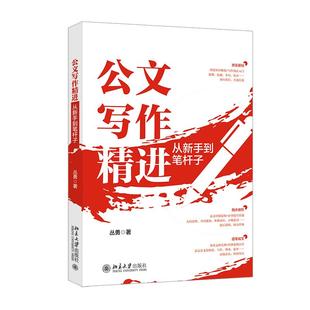 公文写作精进:从新手到笔杆子 丛勇 北京大学旗舰店正版