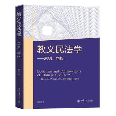 教义民法学——总则、物权 刘洋 北京大学旗舰店正版