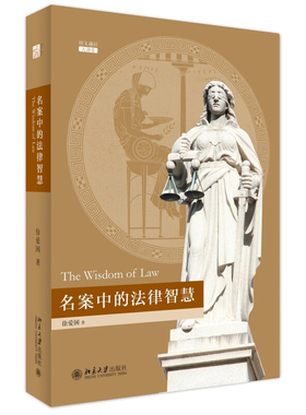 名案中的法律智慧 徐爱国 培文通识大讲堂 用讲故事方法讲法律 西方法律史趣谈英美法系案例 语言威胁侵权行为 北京大学旗舰店正版