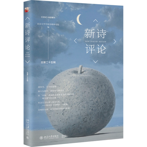 新诗评论（总第二十五辑） 北京大学中国诗歌研究院 北京大学旗舰店正版