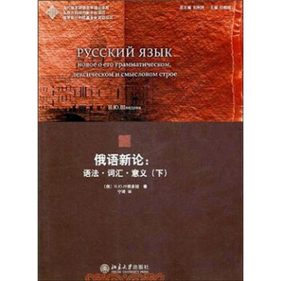 下 语法词汇意义 俄语新论