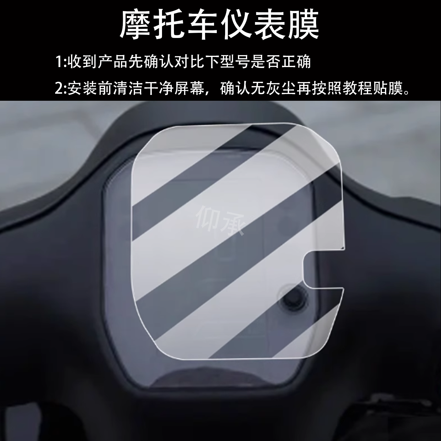 适用于25款本田NWF125仪表钢化膜NWF125CBS版屏幕膜码表盘保护膜