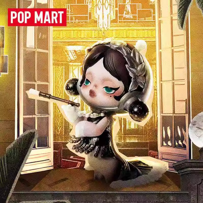 POPMART泡泡玛特泡泡玛特聚光灯下十三周年系列潮玩盲盒摆件礼物