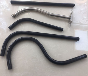 灯具配件 加厚烤漆杆子 S杆7字杆 E27螺口灯头底座 不锈钢灯杆