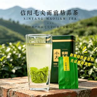 信阳毛尖绿茶2026年新茶雨前茶特级高山茶口感浓郁口粮茶袋装