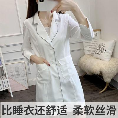 纹绣美甲美睫美容院工作服女医美容师高端中短袖夏季皮肤管理薄款