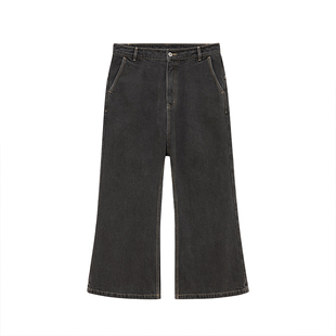 ARROW UP 25AW新款水洗黑色牛仔裤 BLACK JEANS