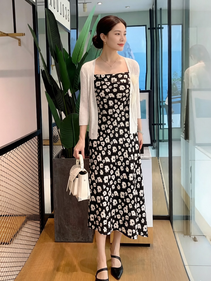 【S系列·专柜正品】夏款气质百蕾丝衫/雪纺衫
