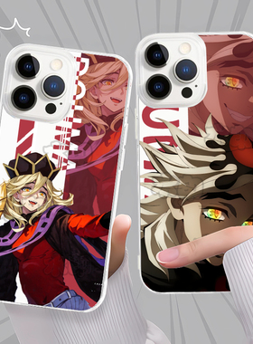 鬼灭之刃无限城童磨上弦动漫手机壳适用苹果16OPPORENO13XR荣耀300真我GT8VIVOY70SIQOOA6FINDX9PRO1214卡通