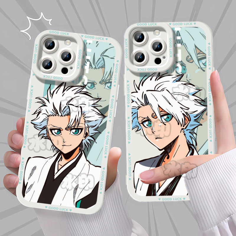 死神境界日番谷冬狮郎手机壳适用苹果17华为MATE60IQOONEO1015卡通1加ACE5红米NOTE15VIVOS301211小米15NOVA1
