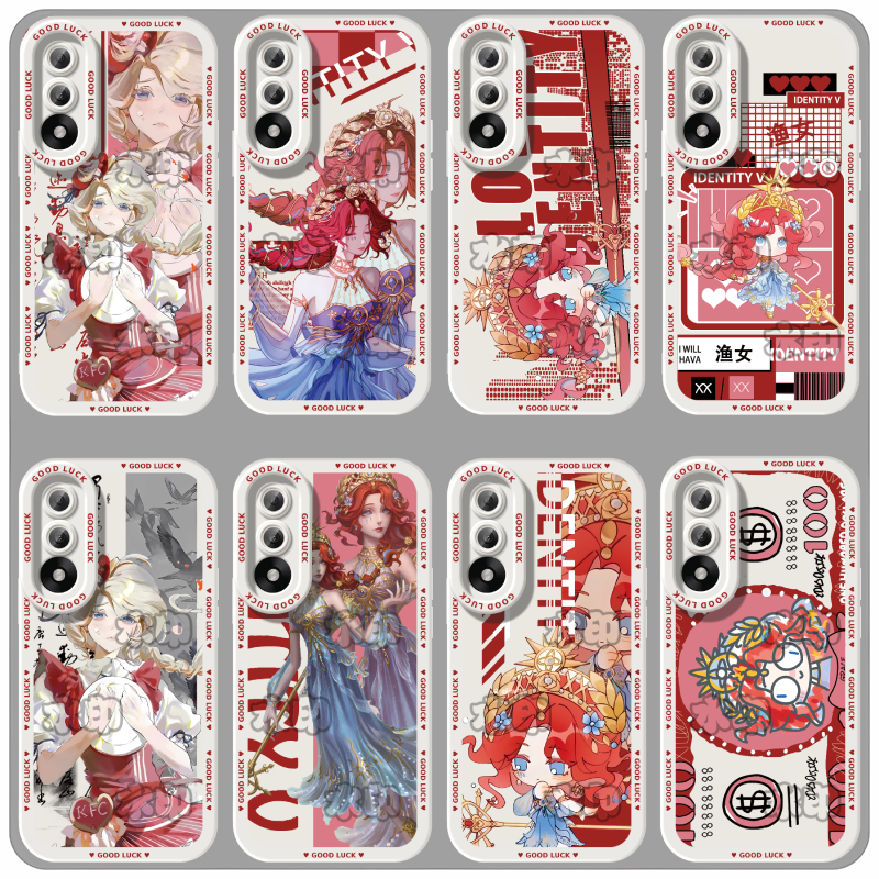 第五人格渔女动漫手机壳适用苹果16红米K80华为MATE60OPPORENO14NOTE15IQOONEO101加ACE5IQOOZ9TURBO15新款一