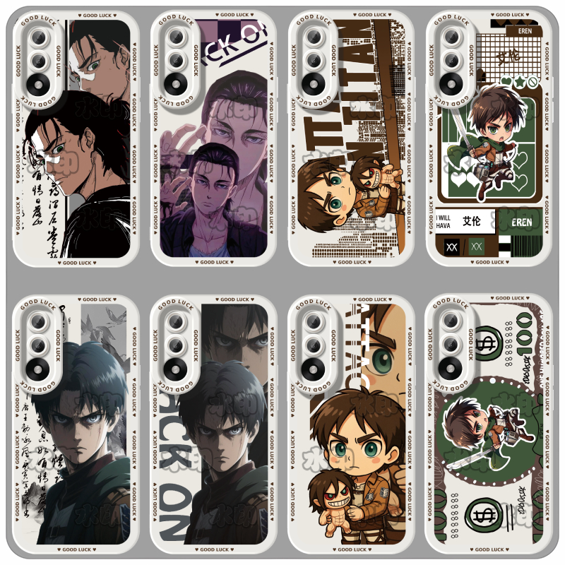 动漫进击的巨人艾伦手机壳适用苹果16VIVOY53S小米17PRO12华为P60荣耀200红米NOTE15一加17AIR300防摔OPPOA72