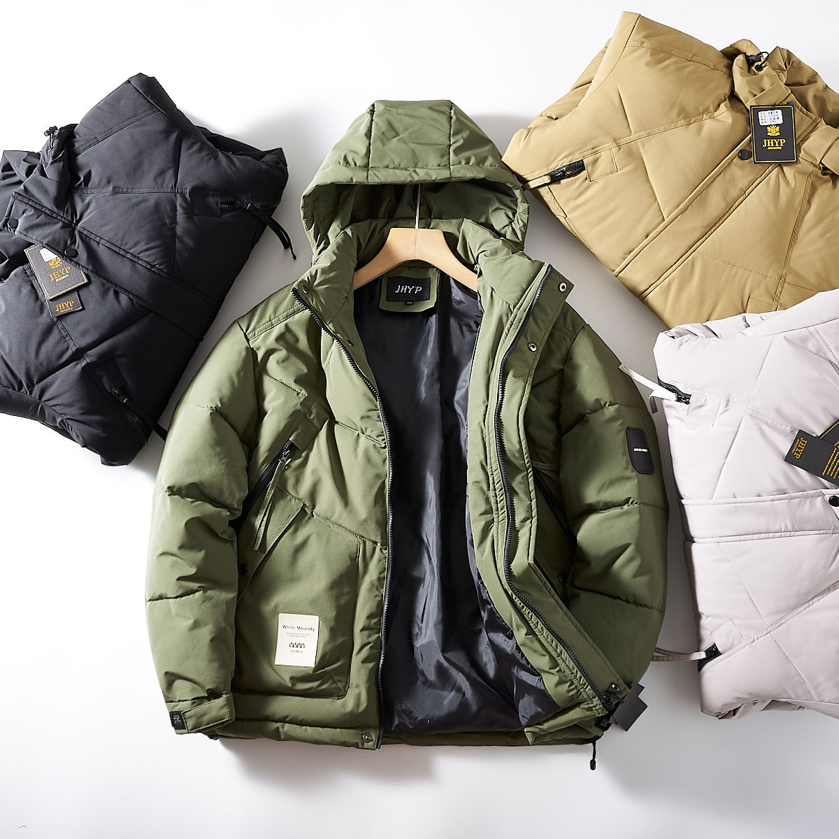 美式机能风！强烈推荐！冬季男士户外加厚保暖工装连帽棉服冲锋衣,男装,棉衣,淘宝优惠券,粉丝福利购,淘宝优惠卷