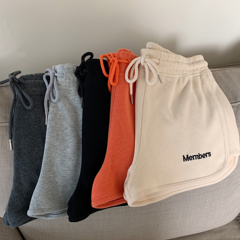 Summer new sexy high waisted LACE UP SHORTS Leggings