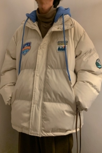 311A-2-MY552*冬季新款假两件连帽服外套 P118-X138图片