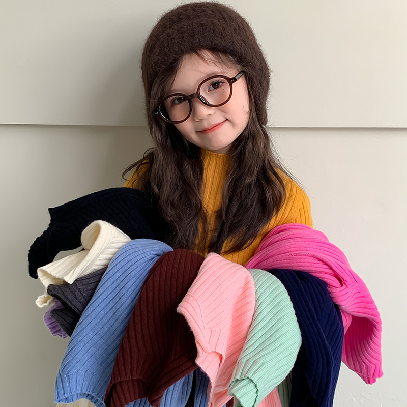 【尤画】2025秋季十一色女童针织衫打底衫毛衣68349（不加库存）